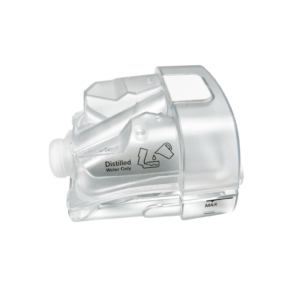 Vista frontal do humidificador