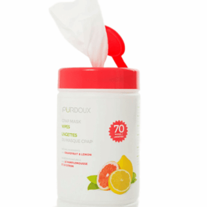 CPAP Mask toallitas limpiadoras de pomelo y limón