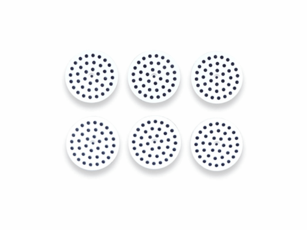 filtro-de-carbon-activado_cpap-cleaner-pro Imagen frontal de 6 filtros de carbón activado de algodón