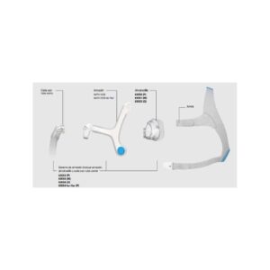 AirFit N20 - Codo y tubo corto