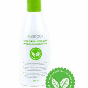 Jabón para mascarillas, tubo y accesorios (té verde y menta)