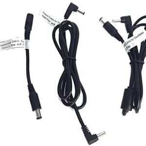 Cable kit Medistrom pilot-12 Lite CPAP battery for DeVilbiss intellipap I, intellipap II and HDM Z1 - Image 1