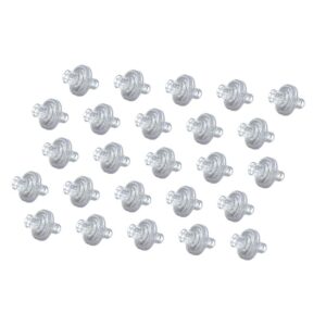 25 filtros para cánulas nasales con conexión (hembra-macho) Luer-Lock